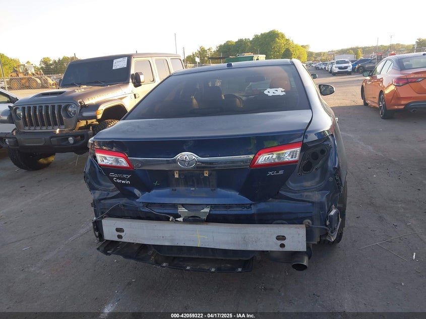 2014 TOYOTA CAMRY XLE - 4T1BF1FK5EU802688