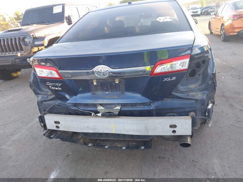 2014 TOYOTA CAMRY XLE - 4T1BF1FK5EU802688