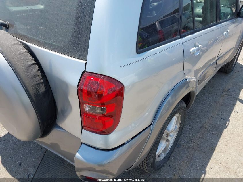 2004 Toyota Rav4 VIN: JTEGD20V340028581 Lot: 42059886