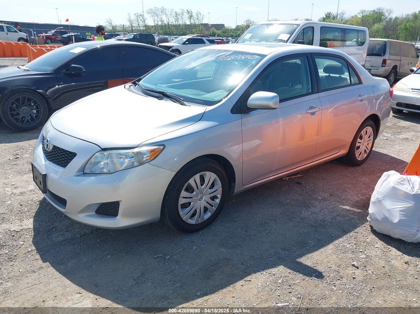 2009 TOYOTA COROLLA VIN: 2T1BU40E79C007076
