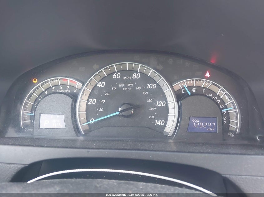 2012 TOYOTA CAMRY VIN: 4T1BF1FK5CU085710