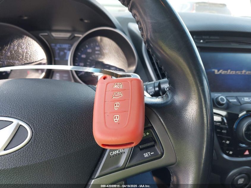 2015 HYUNDAI VELOSTER TURBO - KMHTC6AE4FU234611