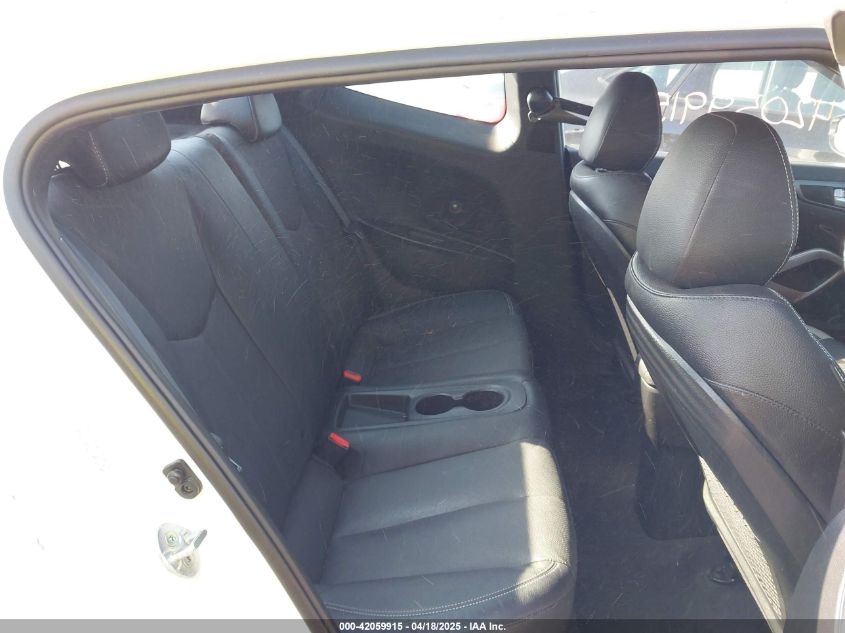 2015 HYUNDAI VELOSTER TURBO - KMHTC6AE4FU234611
