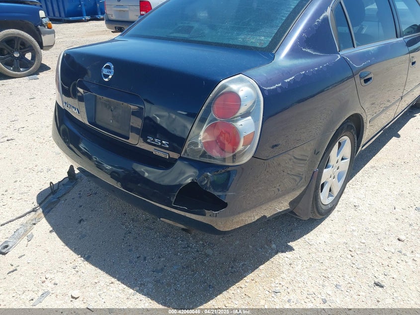 2006 NISSAN ALTIMA VIN: 1N4AL11D16N442211