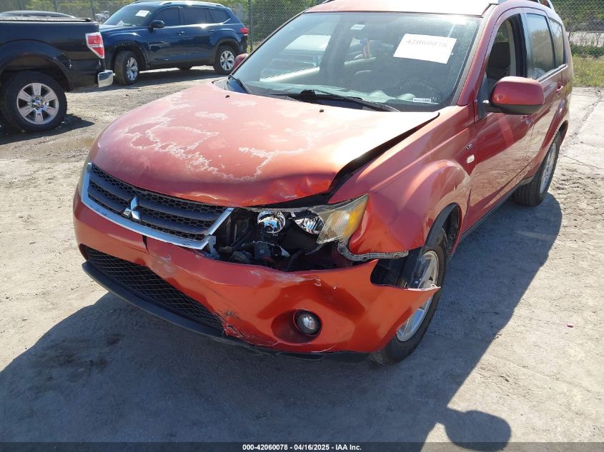 2008 Mitsubishi Outlander Ls VIN: JA4MS31X68Z012647 Lot: 42060078