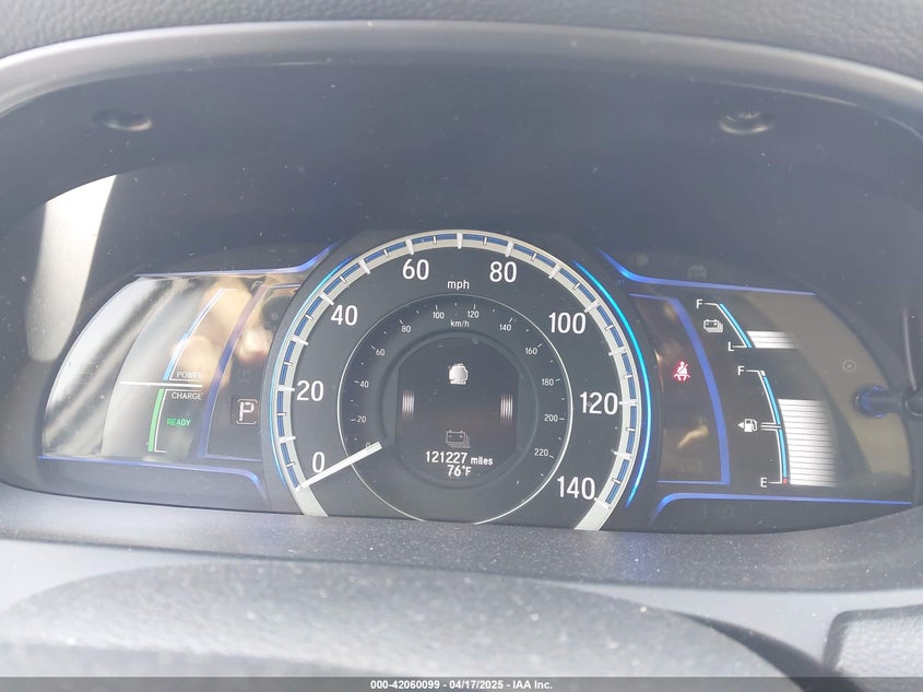 2015 HONDA ACCORD HYBRID VIN: 1HGCR6F77FA004335