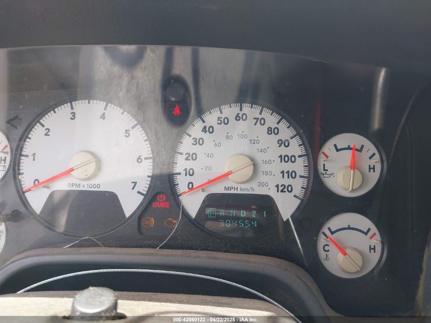 2006 Dodge Ram 1500 Slt VIN: 1D7HA18N86S642734 Lot: 42060122