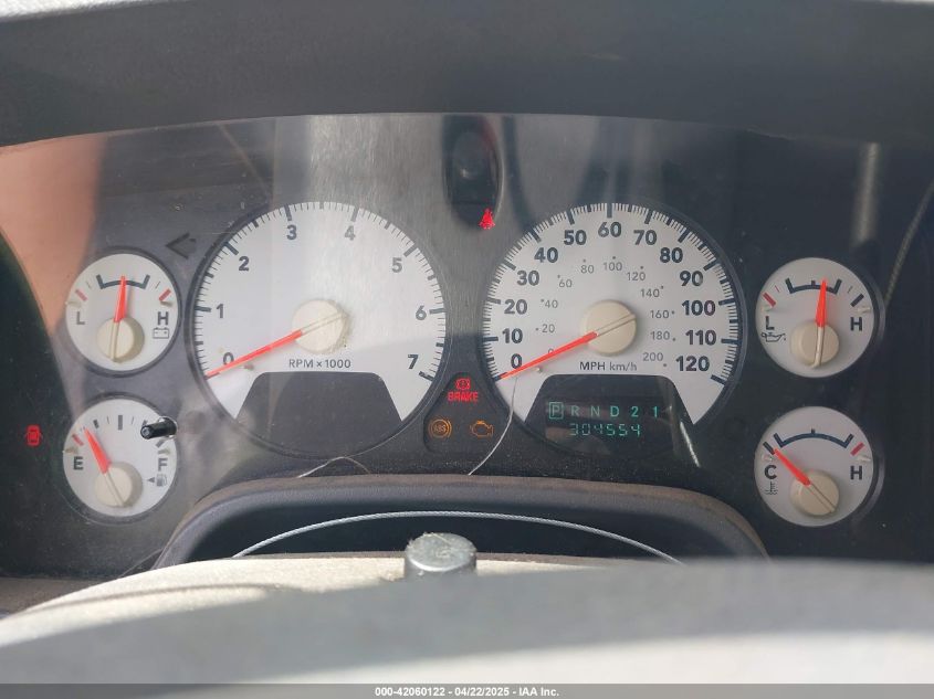 2006 Dodge Ram 1500 Slt VIN: 1D7HA18N86S642734 Lot: 42060122