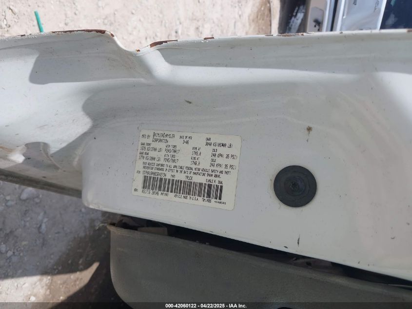 2006 Dodge Ram 1500 Slt VIN: 1D7HA18N86S642734 Lot: 42060122