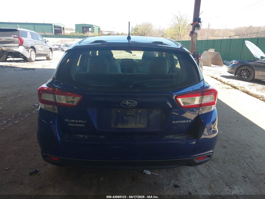 2018 SUBARU IMPREZA 2.0I - 4S3GTAA66J3707439