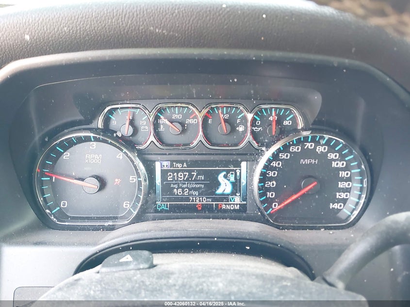2016 CHEVROLET SILVERADO 1500 VIN: 1GCVKREC3GZ195301
