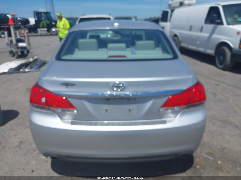 2011 TOYOTA AVALON VIN: 4T1BK3DBXBU411770