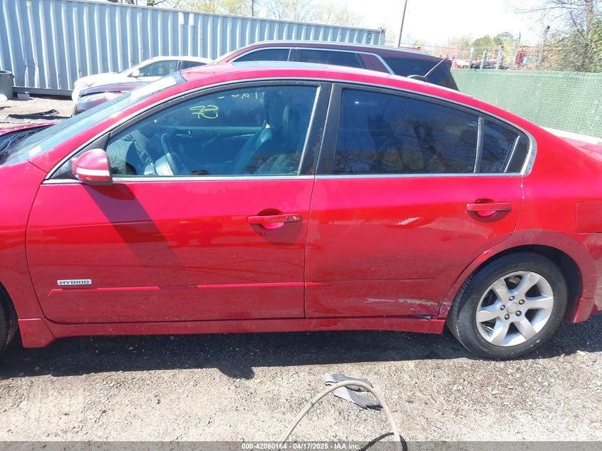2009 NISSAN ALTIMA HYBRID VIN: 1N4CL21E59C182564