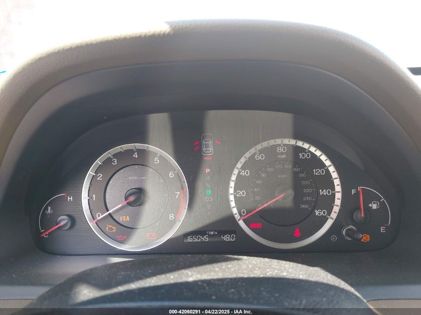 2008 Honda Accord 2.4 Lx-P VIN: 1HGCP264X8A165690 Lot: 42060291