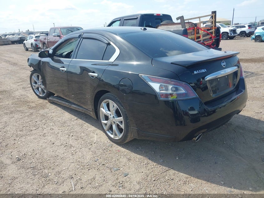 2012 NISSAN MAXIMA VIN: 1N4AA5AP8CC859940