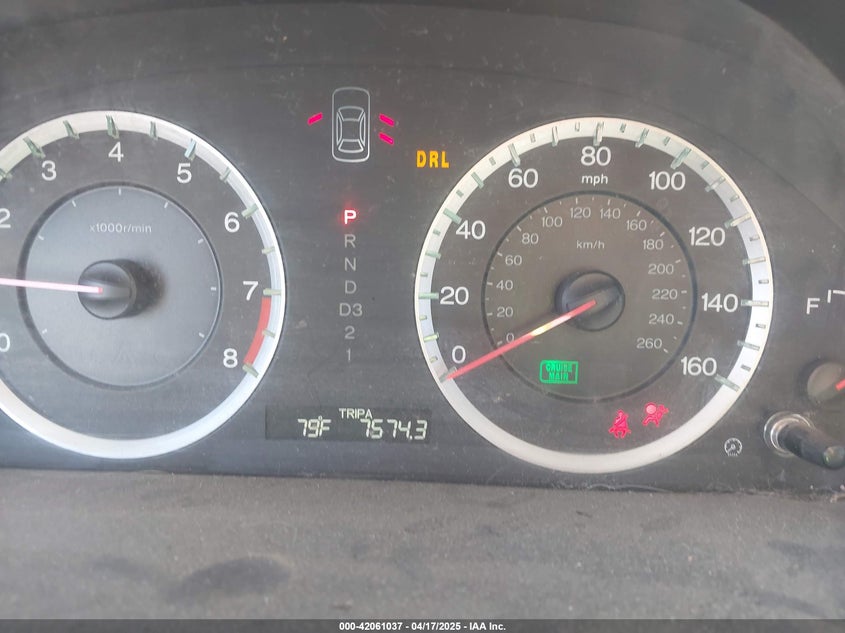 2008 HONDA ACCORD VIN: JHMCP26848C070367