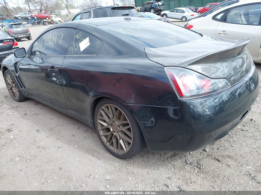 2008 INFINITI G37 VIN: JNKCV64E18M115877