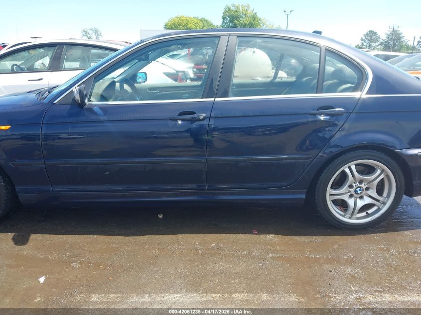 2005 BMW 330I VIN: WBAEV53445KM40931 Lot: 42061235