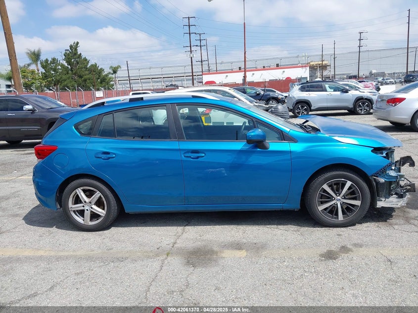 2019 SUBARU IMPREZA VIN: 4S3GTAC65K3725591