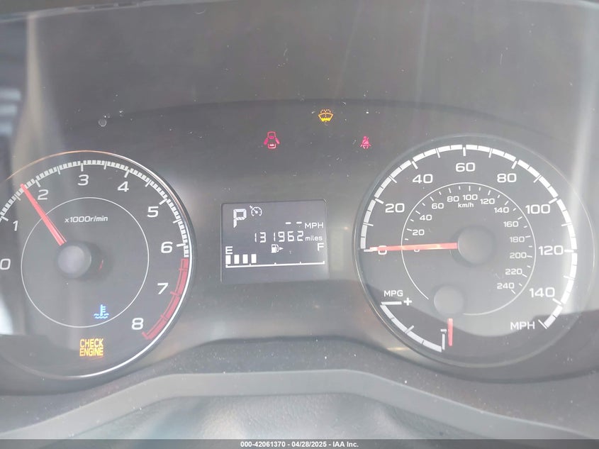 2019 SUBARU IMPREZA VIN: 4S3GTAC65K3725591