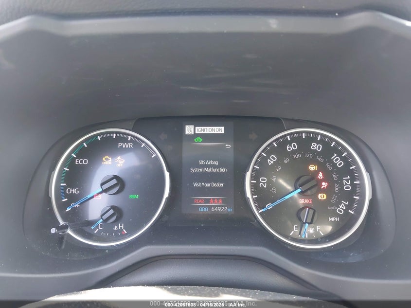VIN 4T3RWRFV2NU050785 2022 TOYOTA RAV4 HYBRID XLE