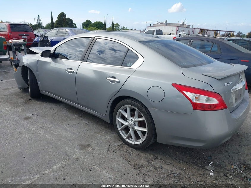 2009 NISSAN MAXIMA VIN: 1N4AA51EX9C803098