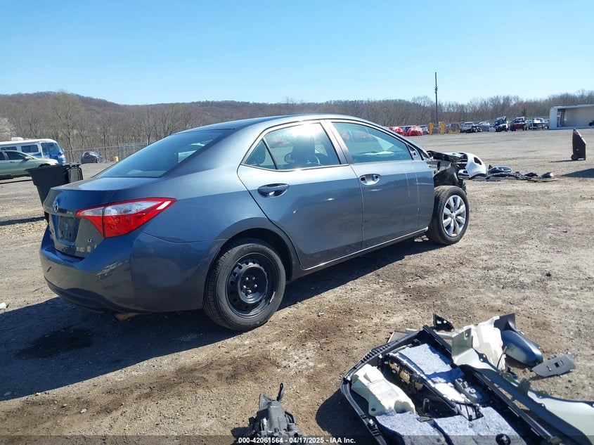 2016 TOYOTA COROLLA VIN: 2T1BURHE8GC534980