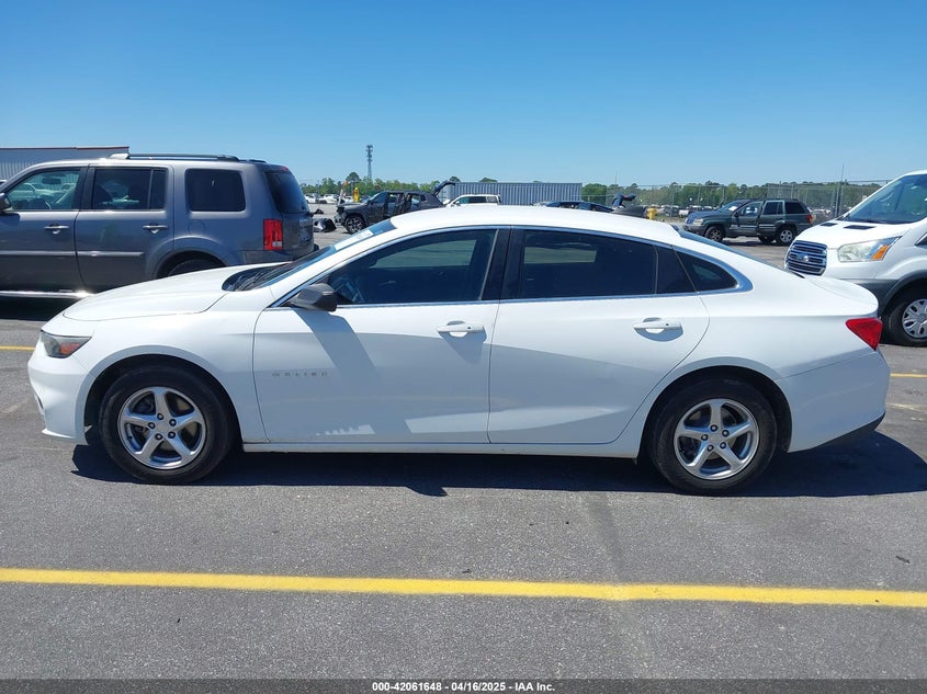 2017 CHEVROLET MALIBU VIN: 1G1ZB5STXHF143237