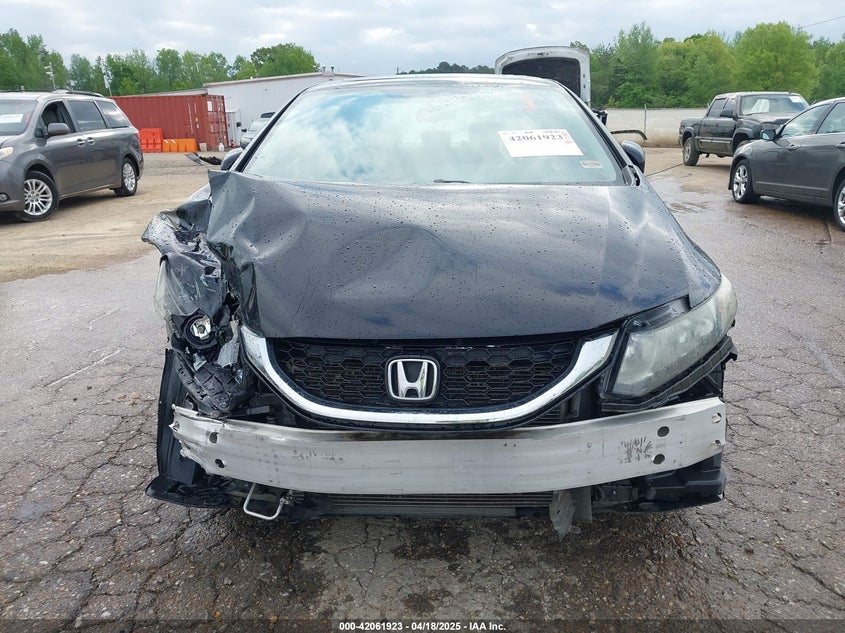 2014 HONDA CIVIC VIN: 19XFB2F81EE051180