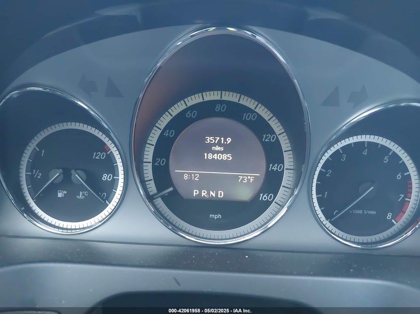 2010 MERCEDES-BENZ C 300 VIN: WDDGF5EB7AR094093