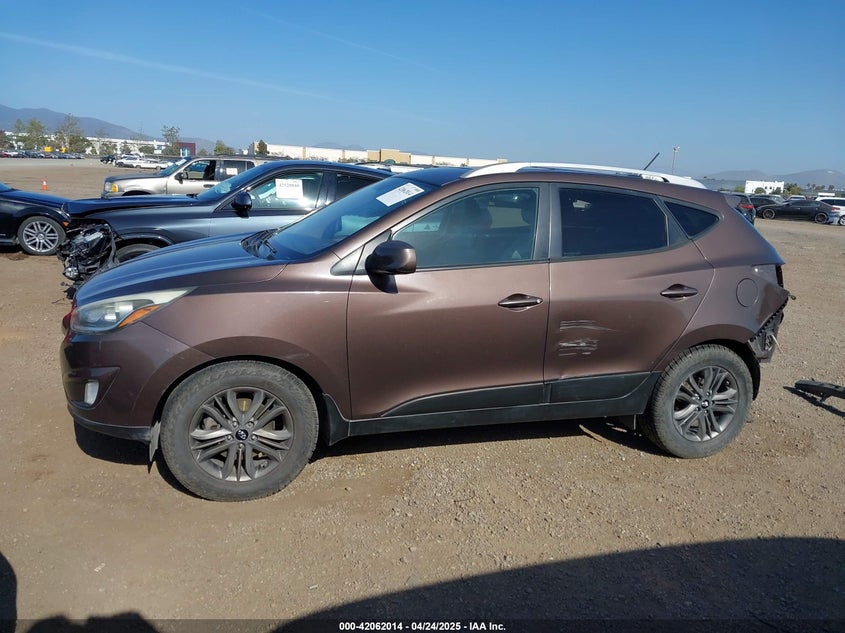2014 HYUNDAI TUCSON SE - KM8JU3AG2EU871113
