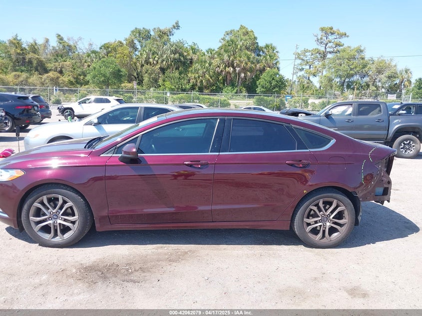 2017 FORD FUSION VIN: 3FA6P0H73HR167932