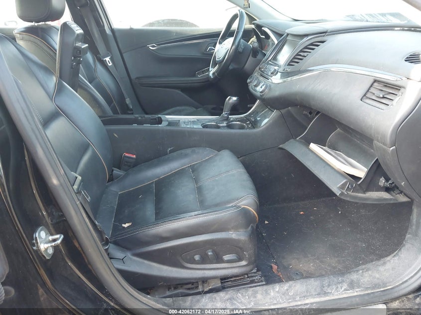 2018 CHEVROLET IMPALA VIN: 2G1125S35J9121674