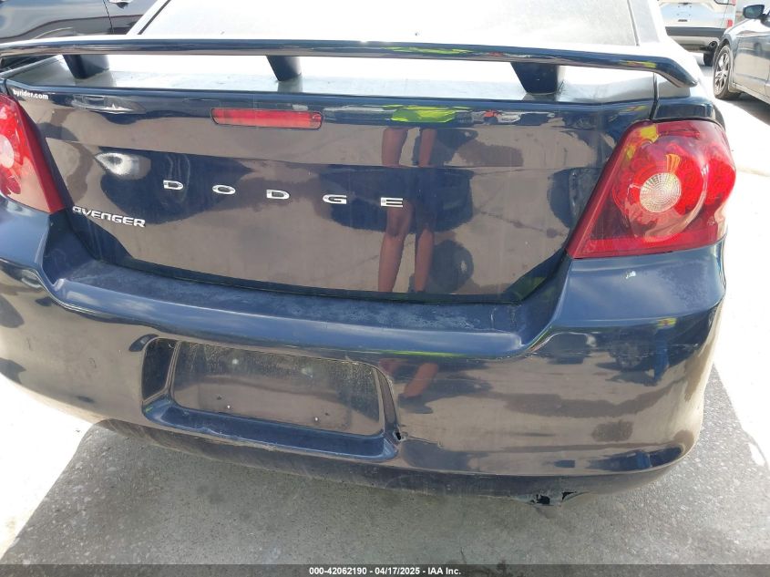 2014 Dodge Avenger Se VIN: 1C3CDZAB7EN219784 Lot: 42062190