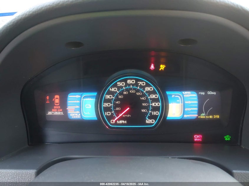 2010 FORD FUSION HYBRID VIN: 3FADP0L32AR342981