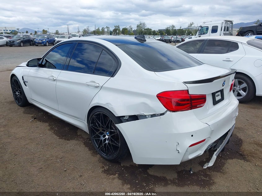 2016 BMW M3 VIN: WBS8M9C57G5D31122