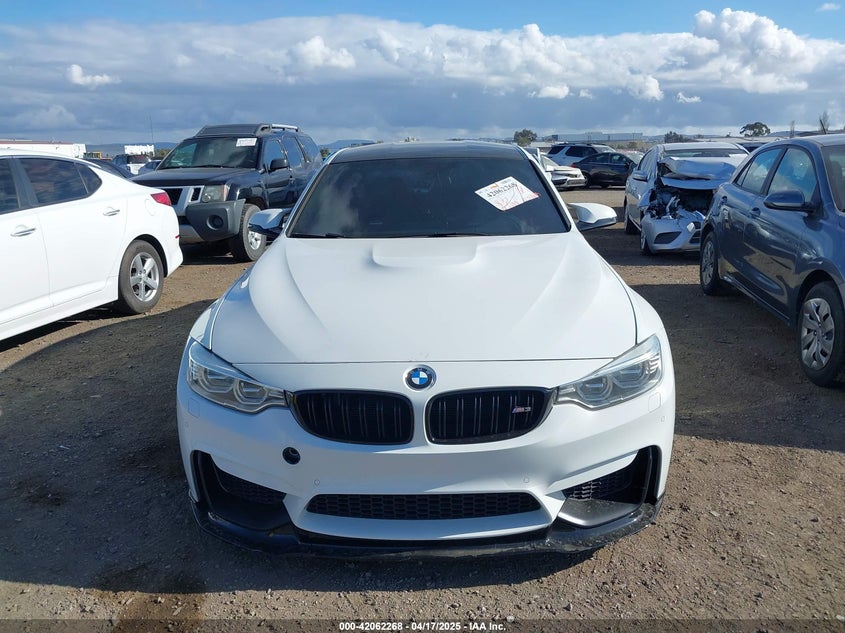2016 BMW M3 VIN: WBS8M9C57G5D31122 Lot: 42062268