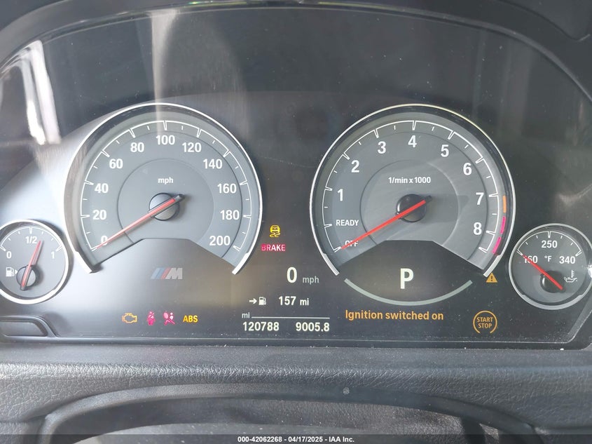 2016 BMW M3 VIN: WBS8M9C57G5D31122 Lot: 42062268