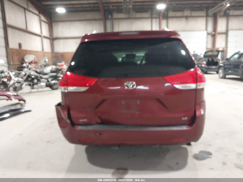 2013 TOYOTA SIENNA VIN: 5TDKK3DC6DS298372