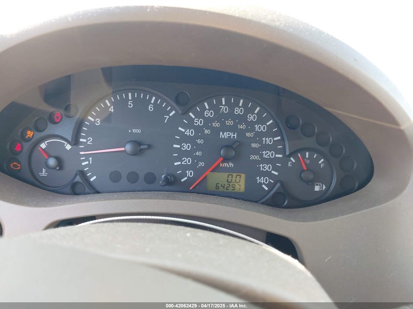2006 FORD FOCUS VIN: 1FAHP36N86W257986