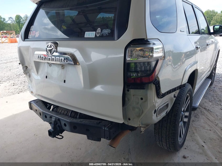 2018 TOYOTA 4RUNNER LIMITED - JTEZU5JR9J5180116