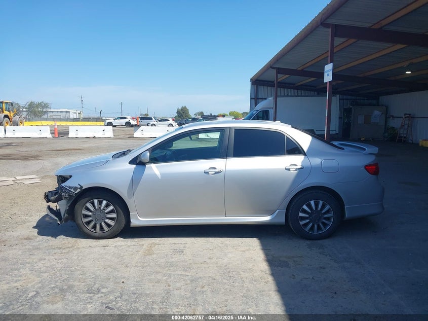 2009 TOYOTA COROLLA VIN: 1NXBU40E99Z105346