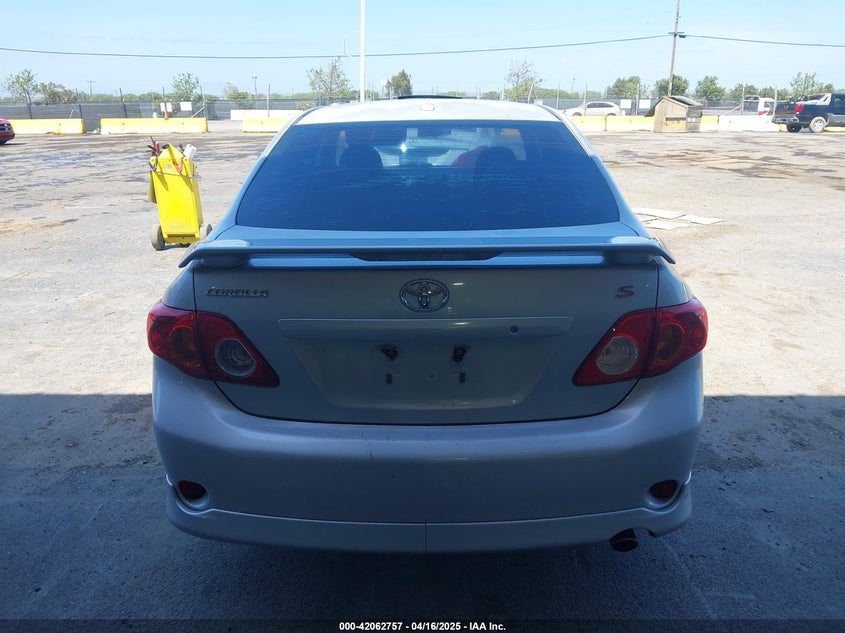 2009 TOYOTA COROLLA VIN: 1NXBU40E99Z105346
