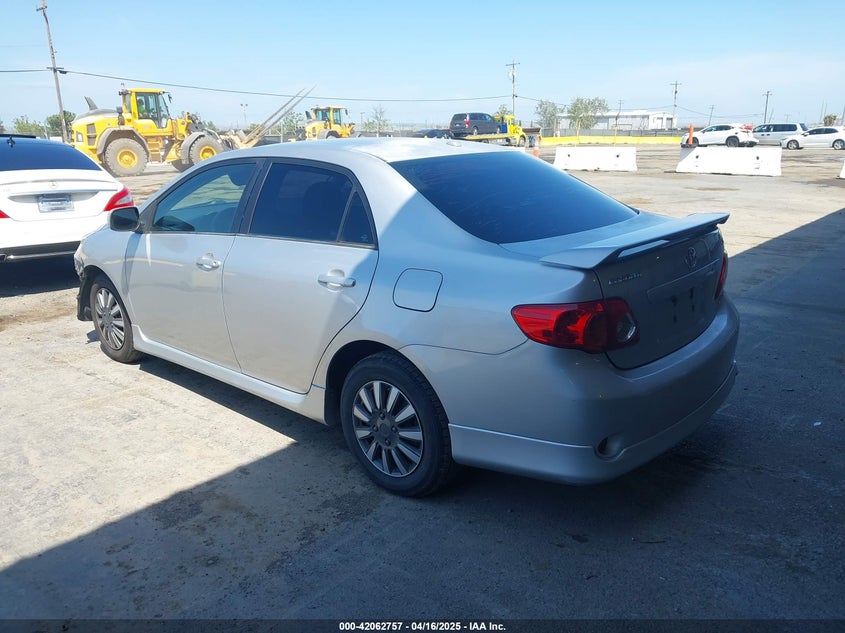 2009 TOYOTA COROLLA VIN: 1NXBU40E99Z105346