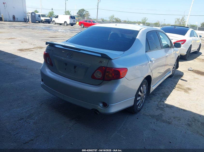 2009 TOYOTA COROLLA VIN: 1NXBU40E99Z105346