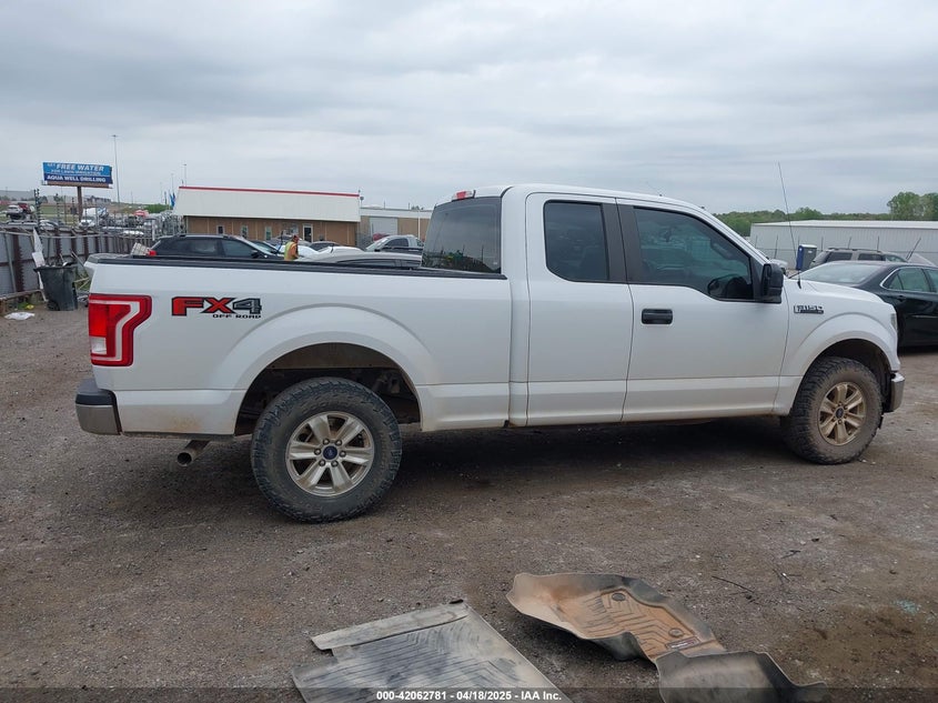 2017 FORD F-150 VIN: 1FTFX1EF0HFA09802