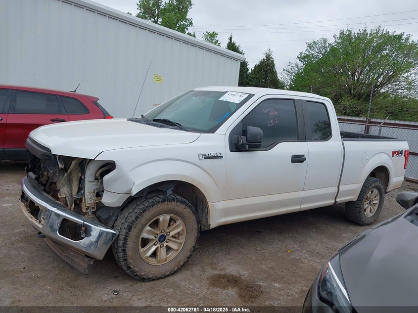 2017 FORD F-150 VIN: 1FTFX1EF0HFA09802