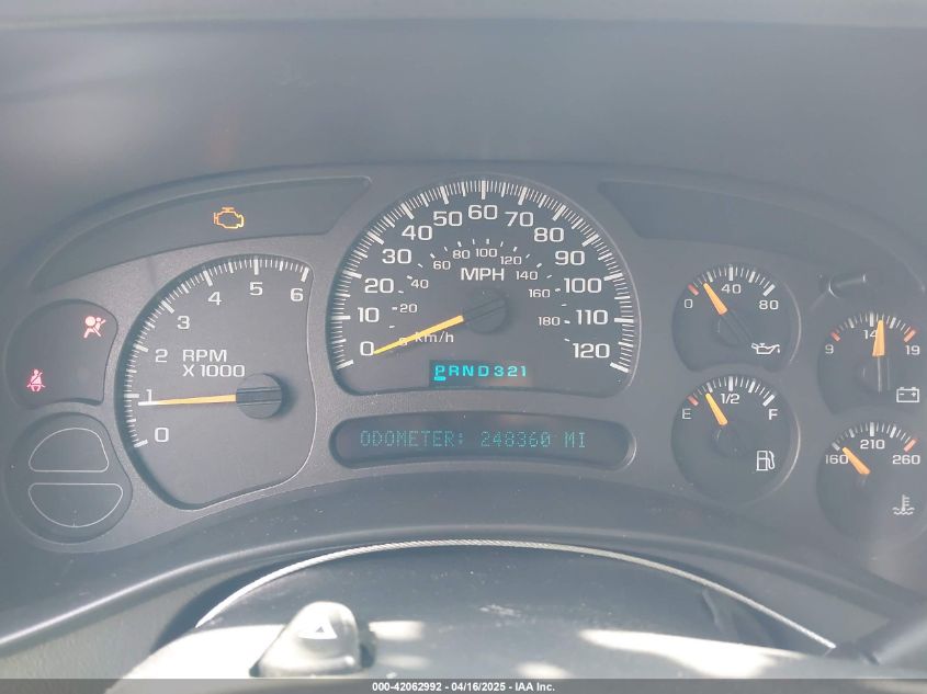 2004 Chevrolet Tahoe Lt VIN: 1GNEK13Z44R135183 Lot: 42062992