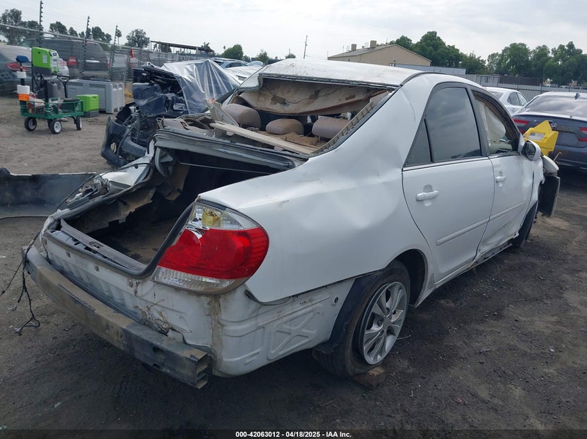 2006 TOYOTA CAMRY VIN: 4T1BF30K96U627349