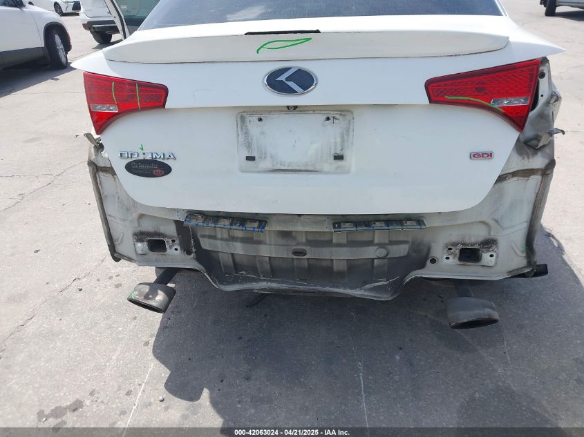 2011 Kia Optima Lx VIN: KNAGM4A75B5133443 Lot: 42063024